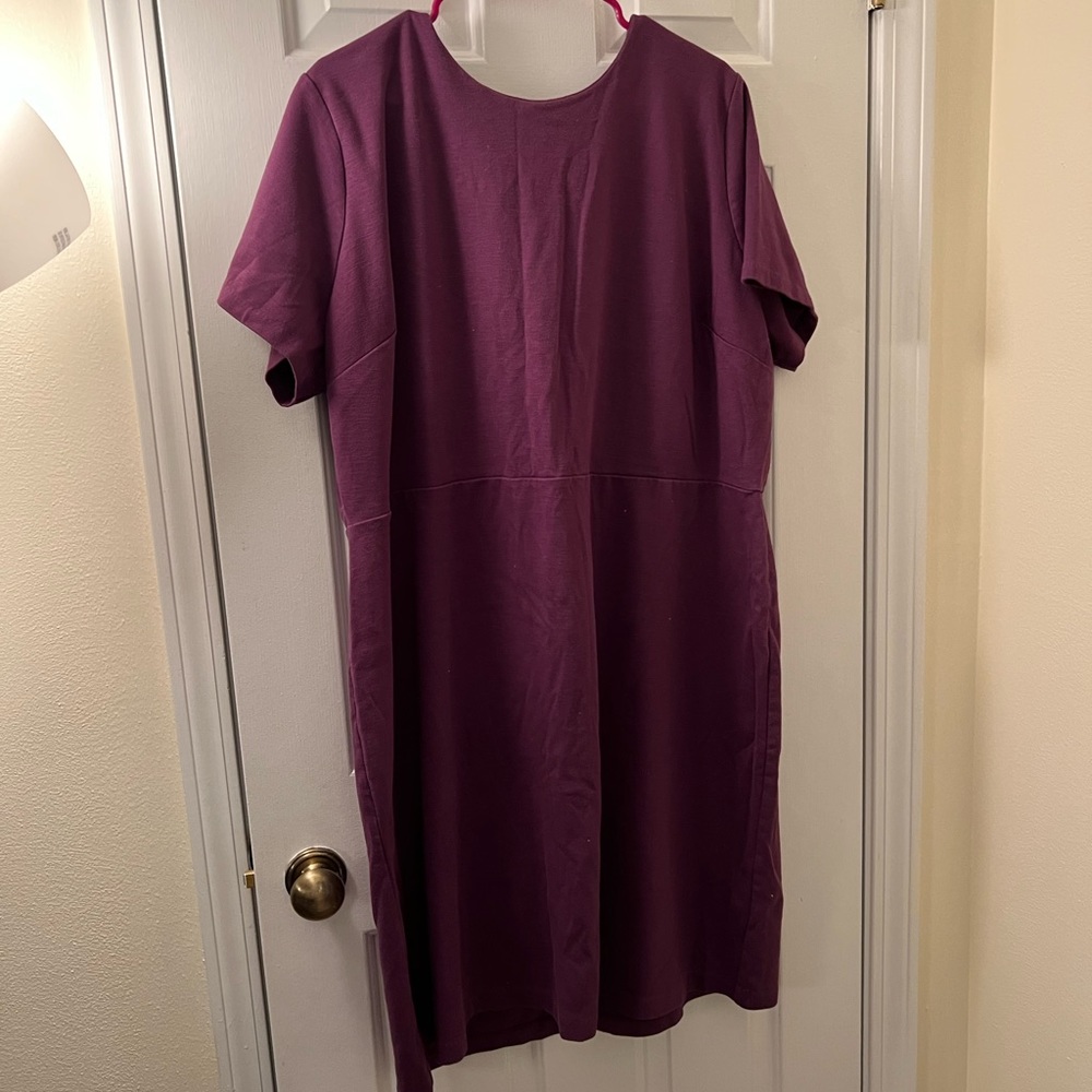 Old Navy purple sheath dress